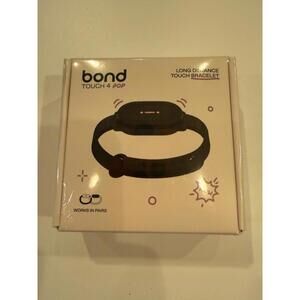 Brand New Bond Touch 4 Long-Distance Smart Bracelet Single (Black)